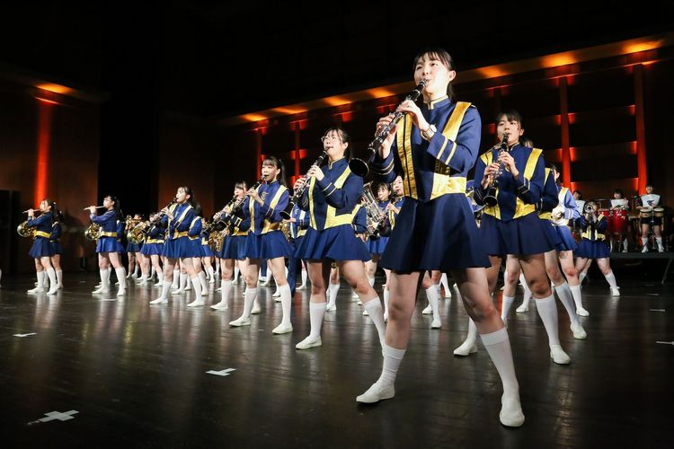 日本知名的高中管樂團「京都橘高校吹奏部」即將在10/10國慶慶典禮演出。翻攝自文化總會臉書