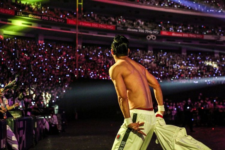 AKIRA對自己的身材很有自信。翻攝AKIRA IG