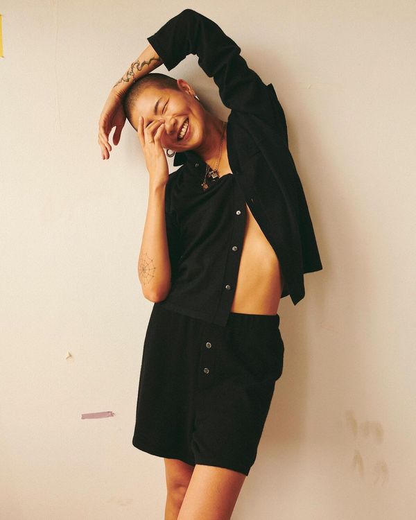 GUEST IN RESIDENCE主打使用100%喀什米爾羊毛打造。翻攝Gigi Hadid IG