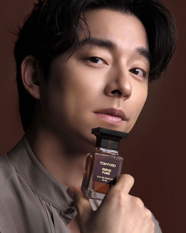 代言TOM FORD美妝的韓國男神孔劉，也是木質調香氛愛好者。翻攝tomfordbeauty IG