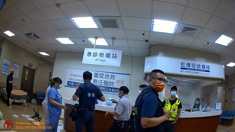 從酒店打到急診室，警方出動快打部隊逮捕滋事份子。讀者提供