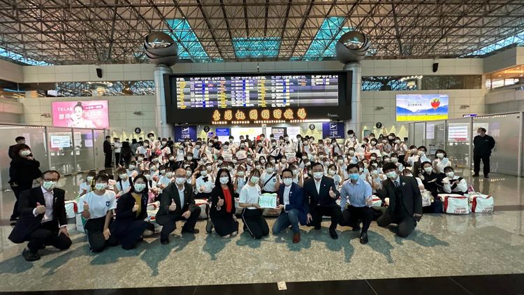 京都橘高校明天期中考，表演完即返日。翻攝自日台交流協會