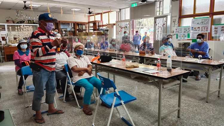 台東池上鄉富興村農民表達全村僅剩一口井的困境。翻攝自廖國棟Sufin.Siluko臉書粉專