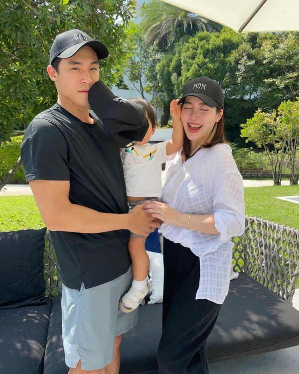 廖曉喬（右）在IG報喜喜懷第二胎。翻攝bridgette_xoxo IG