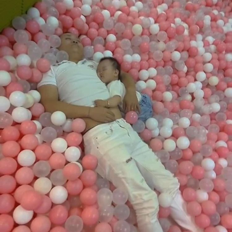 但不少人替這個爸爸回家後安危擔憂。引自爆廢公社