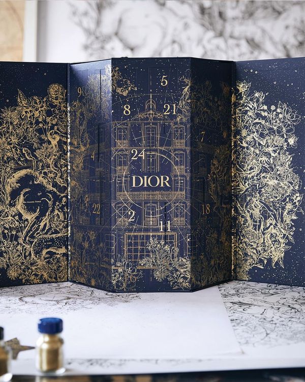 Dior聖誕倒數月曆是每年歲末的重頭戲。翻攝diorbeauty IG
