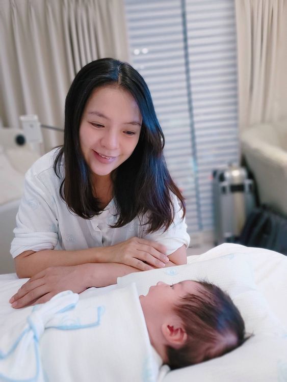 陳宥心有女萬事足。陳宥心提供