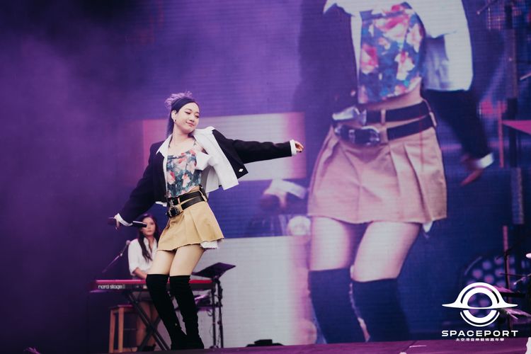 吳卓源載歌載舞。太空港藝術音樂節提供