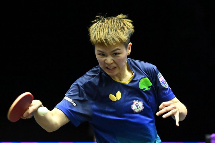 陳思羽替台灣拿下第一點勝利。法新社資照