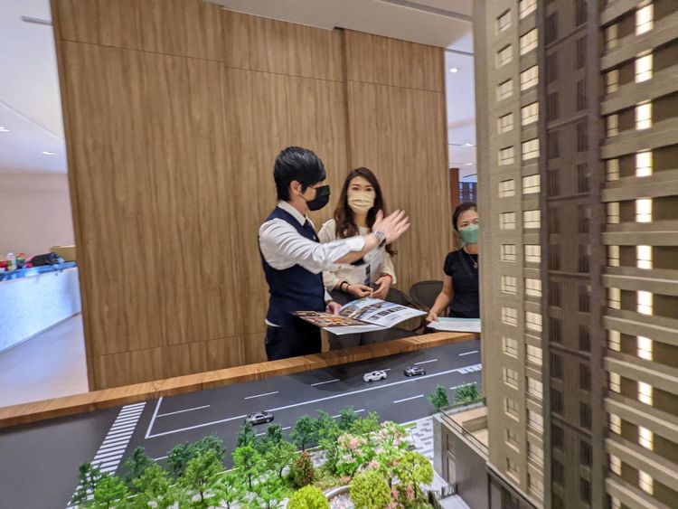 上半年打房限貸令，不只影響預售房市，連土地交易也冷卻。王鈞生攝、示意畫面