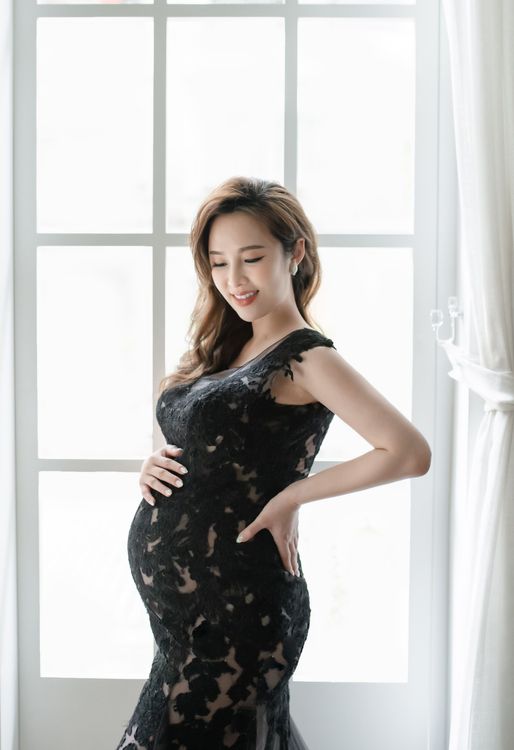 張齡予尚有未公佈的孕媽咪美照。張齡予提供