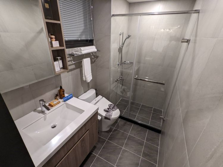 廚具、衛浴皆為后里高規格品牌。王鈞生攝