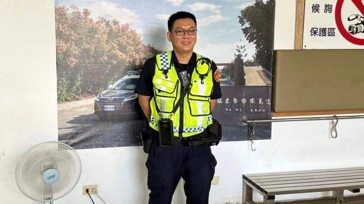 警員閻紹瑜為民服務獲肯定。警方提供