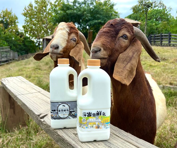 壽山動物園x崙背鮮乳聯名商品。觀光局提供