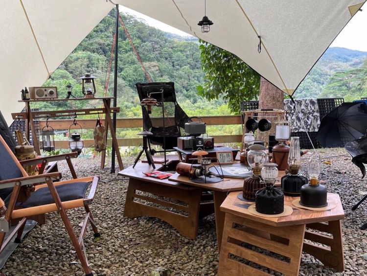 「高雄城市野營」現場將有風格露營包廂讓大家盡情打卡拍照。觀光局提供