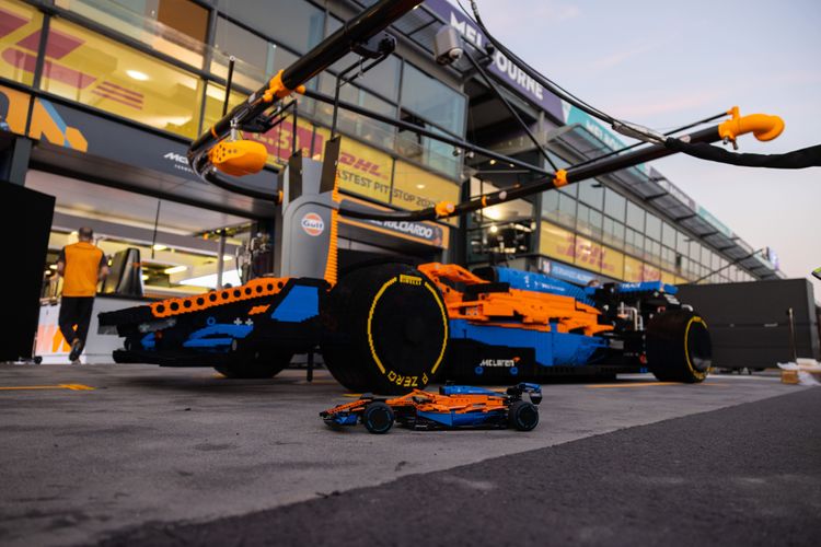 麥拉倫樂高汽車將於現場展示。新旅局提供