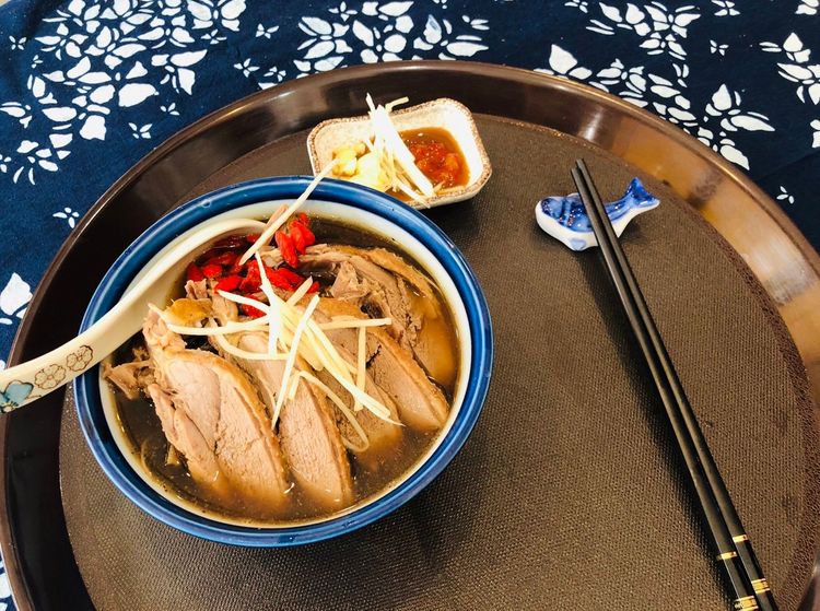 參賽作品之一當歸鴨肉。旗山商圈提供