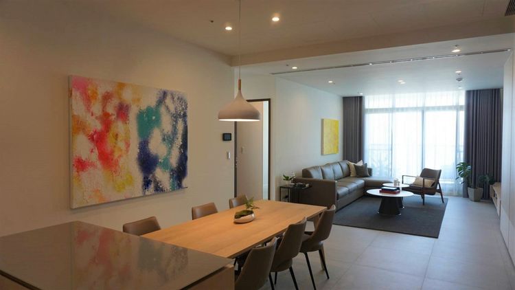 該酒店式公寓只租不售，租金包括家電與家具。葉家銘攝