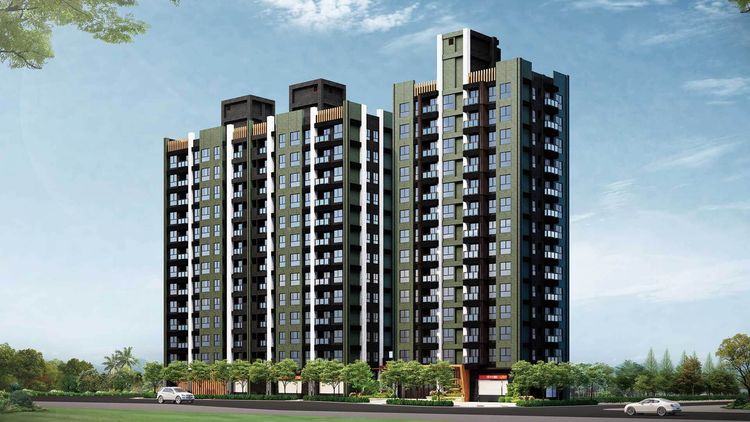 「鴻灃一心」訴求入主草漯商業核心地帶、能與8000坪風之谷公園做鄰居的精工宅。翻攝鴻灃一心官網