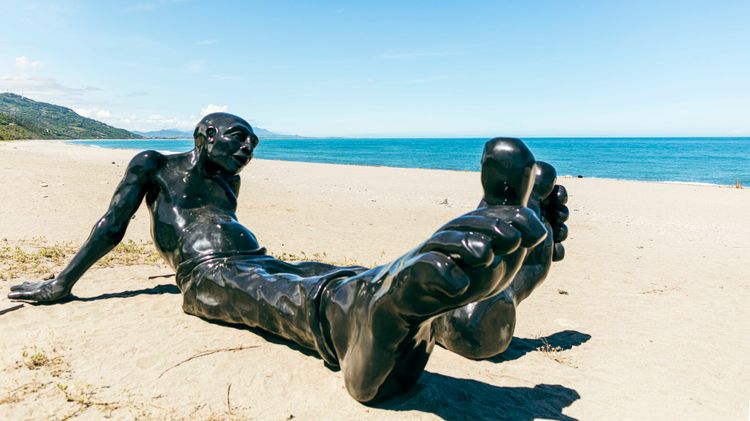 南迴藝術季，以色列Idan Zareski《行走的意識》。古和純攝