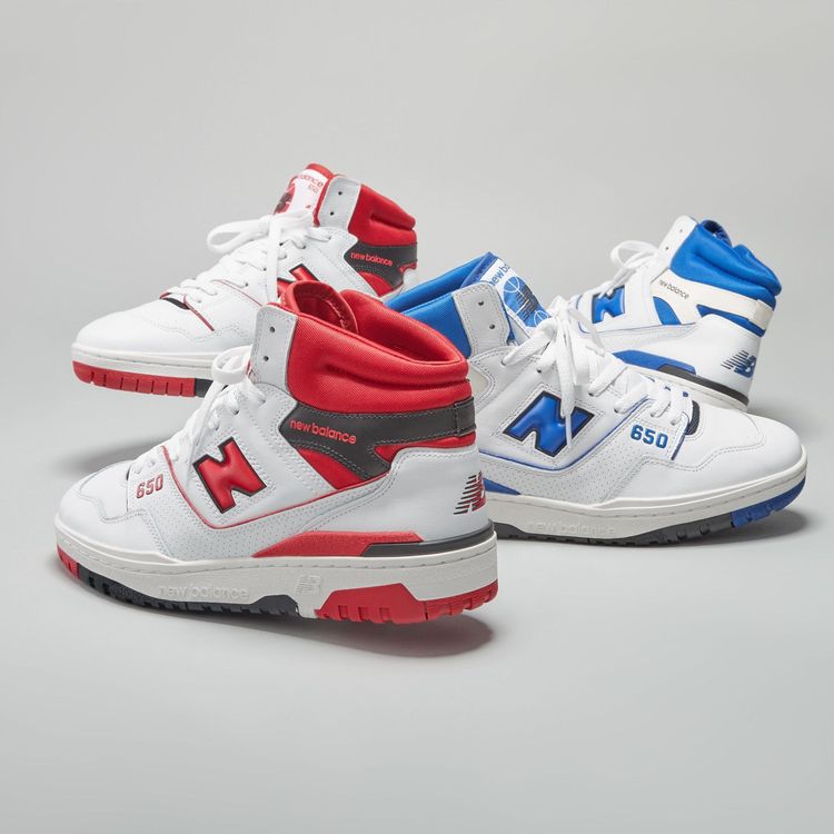 New Balance x Aimé Leon Dore BB650聯名鞋，將於7日在台北與高雄的NB 1906 潮流形象店開賣，各3880元。品牌提供