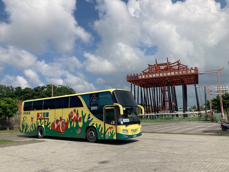 恆春古城東門旁的孤棚架，多年來也是恆春的一大景點。陳宏銘攝