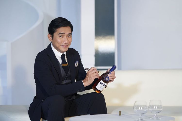 梁朝偉近期為酒商代言。馬爹利MARTELL提供