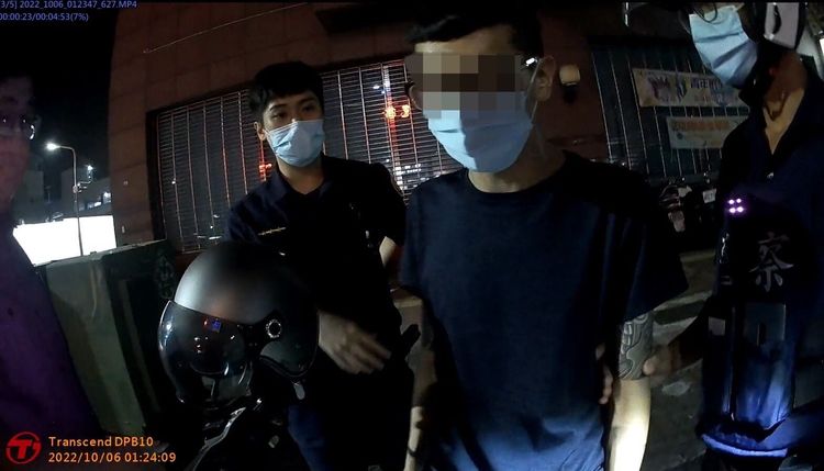 持毒廖男百口莫辯。讀者提供