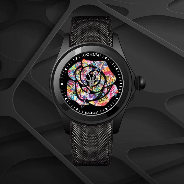 Bubble 47 x Aiiroh精鋼自動上鍊腕錶，限量88只，25萬7000元。翻攝aiiroh IG