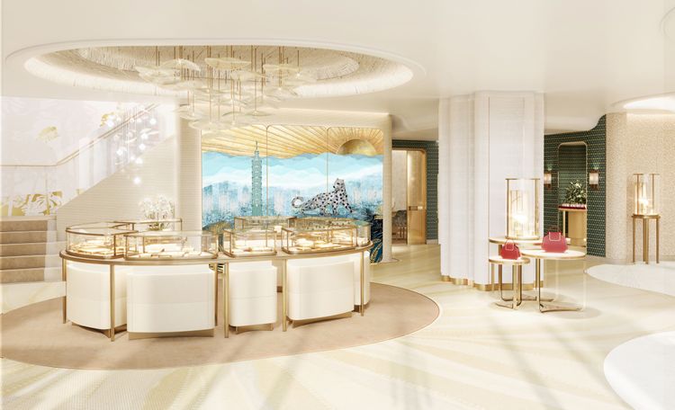 位於3樓的經典設計作品及婚戒專屬區域。品牌提供