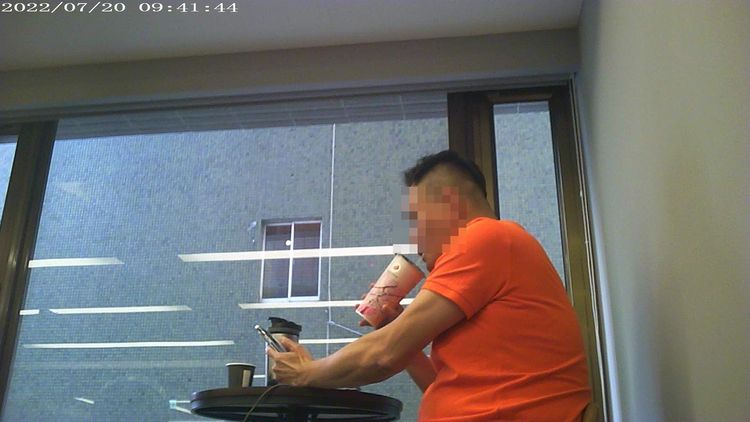 陳男在5萬元交保後仍活躍在台中及台北地區，生活絲毫不受影響。突發中心攝