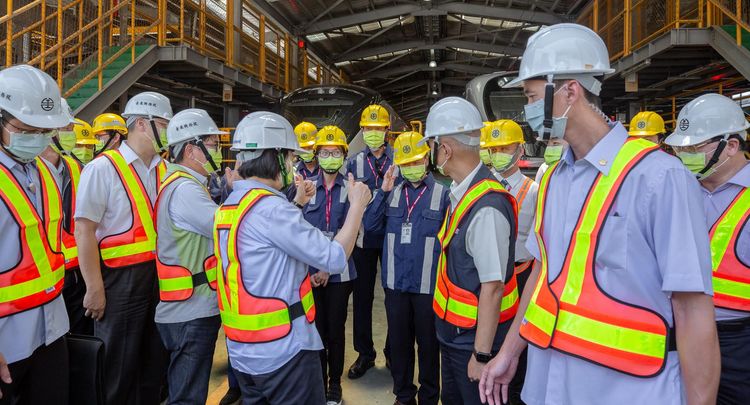 總統蔡英文日前應劉櫂豪邀約來台東視察建設。資料畫面