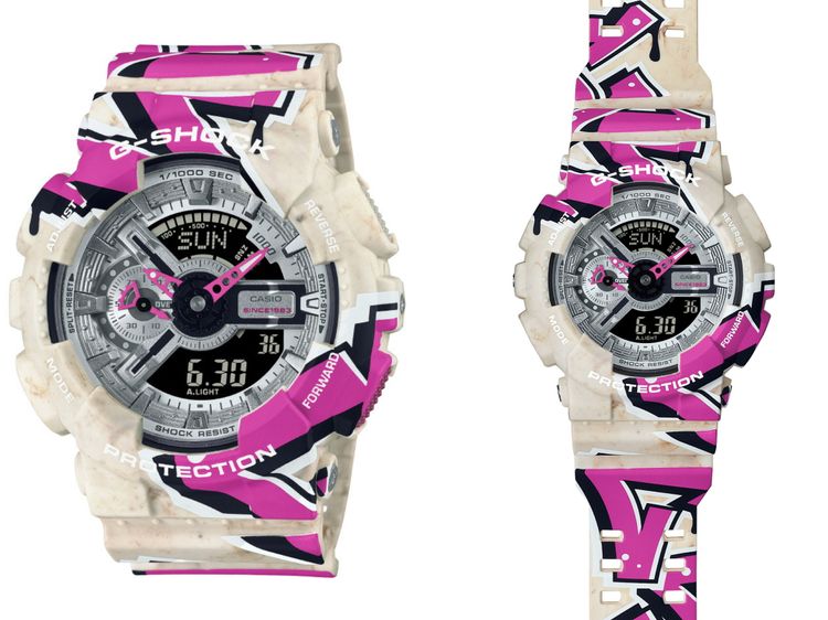 GA-110SS-1A腕錶，5800元。品牌提供