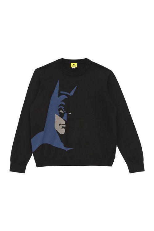 GUESS Originals X Batman蝙蝠俠印花毛衣，2990元。品牌提供