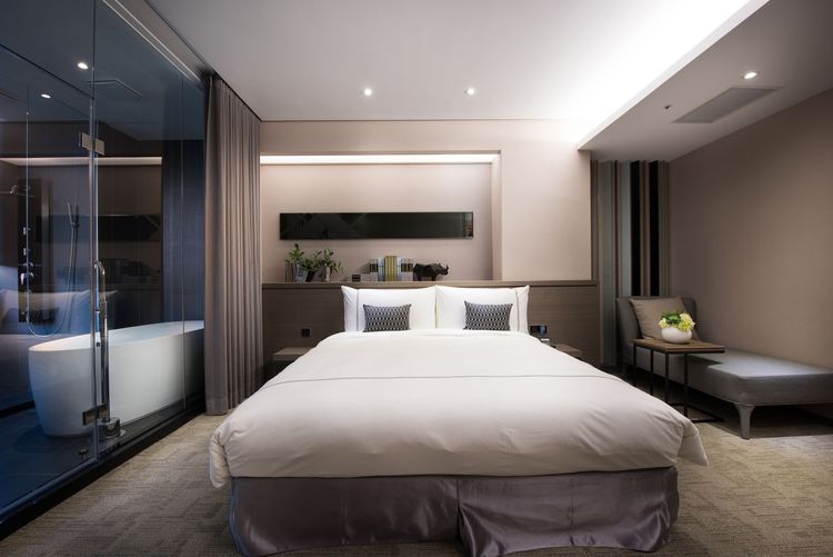 台中威汀城市酒店。Booking.com提供