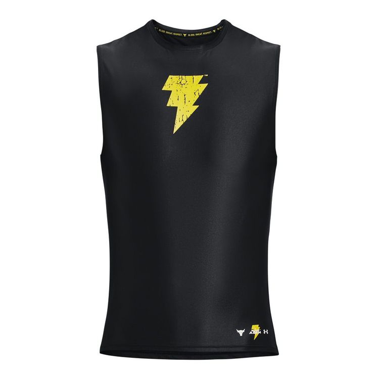 男款Project Rock黑亞當背心，1980元。品牌提供