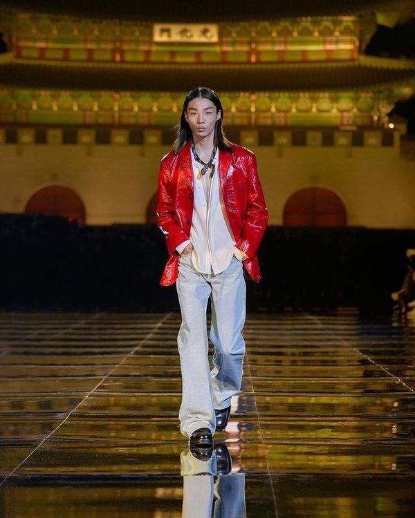 此次秀上發表的2023春夏系列，是AMI特為韓國市場打造。翻攝amiparis IG