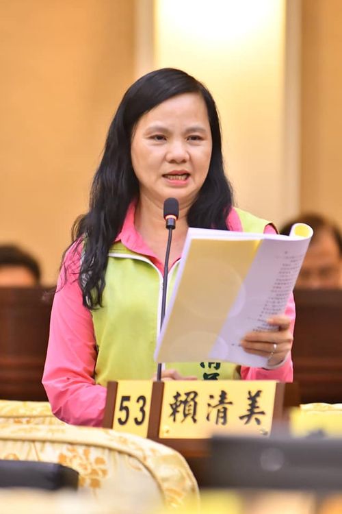 彰化縣議員賴清美涉詐領助理費案獲判緩刑。翻攝賴清美臉書
