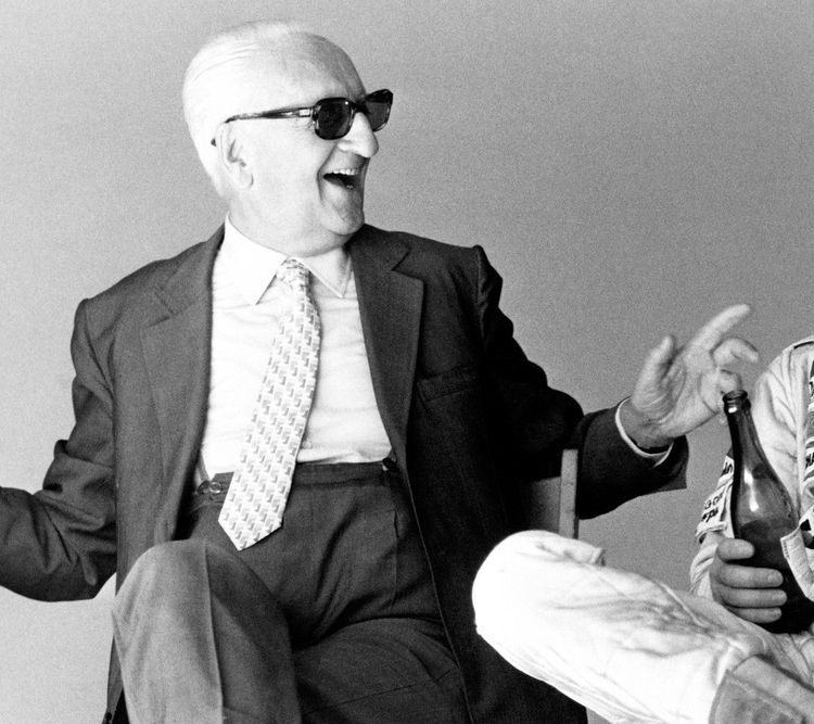 法拉利已故創辦人恩佐。取自法拉利官網