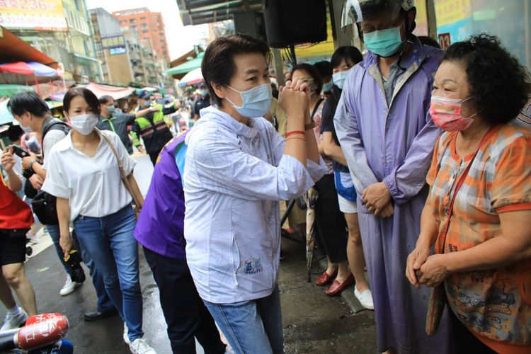 對於台北城博會挨批浮報，黃珊珊回應有問題歡迎檢舉。莊宗達攝