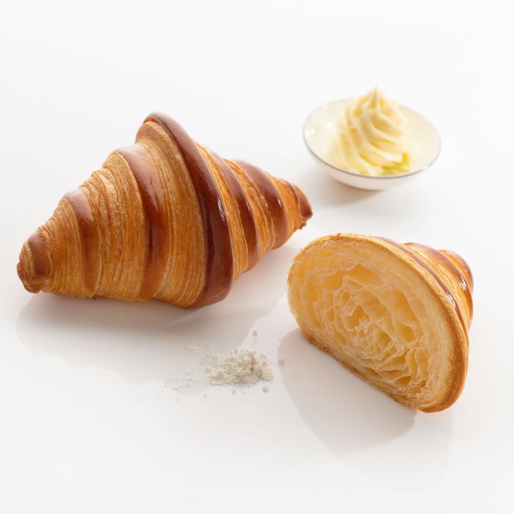 文華餅房原味可頌65元。業者提供