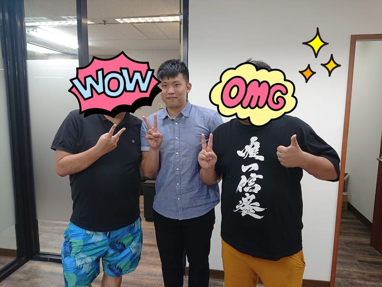 王啓任（中，翻攝元敬法律事務所臉書）。