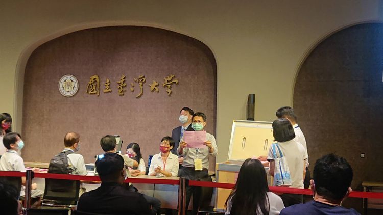 台大今舉行校長候選人推薦投票。陳明萱攝