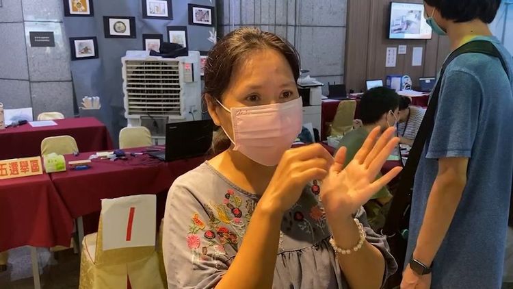 陳美妃離婚後獨自撫養3個孩子長大，因認為台中還有很多地方需要改善，才決定參選市長。民眾提供