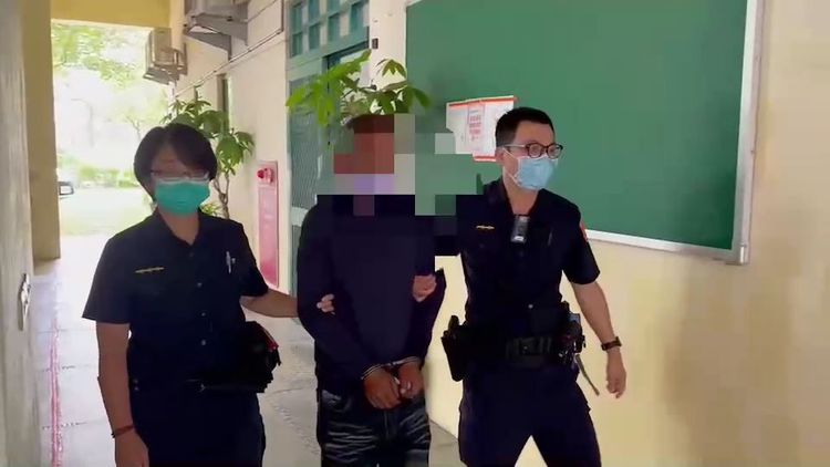 涉案林男警方已將他逮捕送辦，檢方依殺人罪嫌，向法院聲請羈押獲准。讀者提供