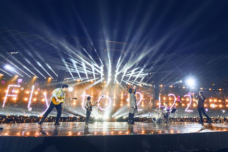 五月天今年在桃園陪歌迷跨年。相信音樂提供