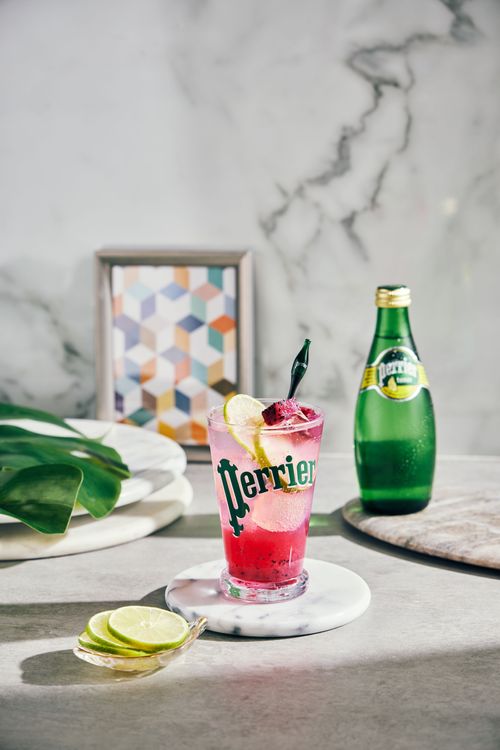 「香甜青檸夢」，桃紅亮麗色澤，香甜順口。業者提供