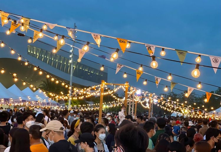 美食市集同樣人氣滿滿。觀光局提供