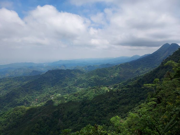 。大橫屏山的稜線上視野遼闊，山風吹拂很舒服。國姓鄉公所提供