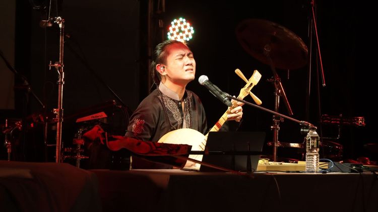 台東美術館聲音藝術節演出。台東縣府提供